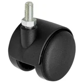 Zawiasy, okucia i inne akcesoria - Kółko meblowe 50 mm/40 kg gwint M10 - miniaturka - grafika 1