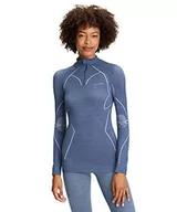Koszulki i topy damskie - Falke damska koszulka z długim rękawem Wool Tech. mieszanka wełny z merynosów, 1 opakowanie niebieski Blau (Capitain 6751) S 33210 - miniaturka - grafika 1