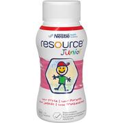 Żywienie medyczne - Resource Junior smak truskawkowy, 4 x 200 ml - miniaturka - grafika 1