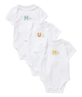 Body dla niemowląt - 3x Bawełniane body krótki rękaw 12-18 m 86 cm - miniaturka - grafika 1