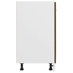 Lumarko Stojąca szafka kuchenna, brązowy dąb, 60x46x81,5 cm - Szafki do salonu - miniaturka - grafika 7