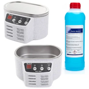 Myjka Wanna Ultradźwiękowa 968 500ml Soniczna Sterylizator dla Jubilera + Płyn 1L - Myjki ultradźwiękowe - miniaturka - grafika 1