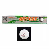 Tenis stołowy - Piłki Do Ping Ponga Tenis Stołowy Białe 6Szt 40Mm - miniaturka - grafika 1