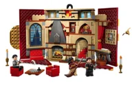 Klocki - Klocki Konstrukcyjne Zestaw Klocków Flaga Gryffindor Harry Potter 285 Elementów - miniaturka - grafika 1