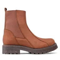 Buty dla dziewczynek - Botki Lasocki Young CI12-VIRGO-07 Brązowy - miniaturka - grafika 1