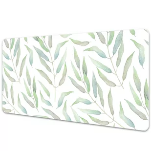 Mata ochronna na biurko Delikatne liście 90x45 cm - Podkładki na biurko - miniaturka - grafika 1