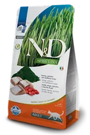 Sucha karma dla kotów - FARMINA N&D Spirulina Herring Cat Adult 1,5kg - miniaturka - grafika 1