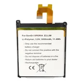 Baterie do telefonów - Bateria odpowiednia dla Sony Ericsson Xperia Z2, L50, L50u, L50W, Xperia L50, Xperia L50T, Xperia L50W, Xperia L50T, Xperia L50W, 1588-4170, LIS1543ERPC - miniaturka - grafika 1