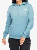 Bluzy sportowe damskie - Bluza damska z kapturem The North Face Simple Dome Hoodie - algae blue - miniaturka - grafika 1