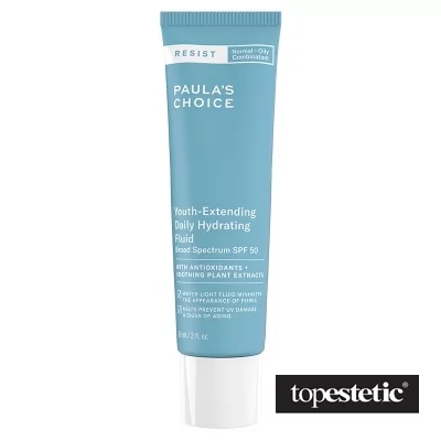 Paulas Choice Resist Youth Extending Daily Hydrating Fluid SPF 50 Fluid nawilżający do skóry tłustej i mieszanej 60 ml