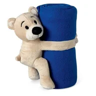 Koce - Koc Polarowy Z Misiem. - miniaturka - grafika 1