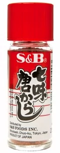 Japońska Przyprawa Shichimi Togarashi 15g S&B KŚ-3380-31399 - Przyprawy i zioła sypkie Japońska Przyprawa Shichimi Togarashi 15g S&B KŚ-3380-31399 - Przyprawy i zioła sypkie - miniaturka - grafika 1