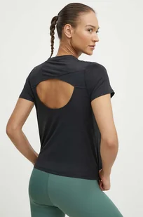 Reebok t-shirt treningowy Chill Athletic kolor czarny 100075357 - Koszulki sportowe damskie - miniaturka - grafika 1