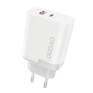 Ładowarki do telefonów - Dudao Ładowarka sieciowa USB / USB Typ C 3.0 3A 22,5W - miniaturka - grafika 1