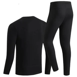 Bielizna podgrzewana MISSION AIR E-Underwear Men Set (rozmiar M) Czarny - Spodnie narciarskie - miniaturka - grafika 1