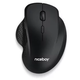 Niceboy OFFICE M20 Silent+ (office-M20) Czarna - Myszki - miniaturka - grafika 1