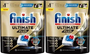 Finish Ultimate Plus Fresh Kapsułki do mycia naczyń w zmywarce 549 g 90 szt. - Środki do zmywarek - miniaturka - grafika 1