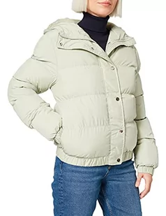 Urban Classics Damska kurtka z kapturem, softsalvia, 5XL - Kurtki damskie - miniaturka - grafika 1