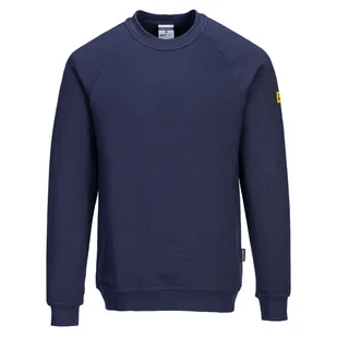 PORTWEST AS24 BLUZA ANTYSTATYCZNA ESD; GRANATOWY - Odzież robocza - miniaturka - grafika 1