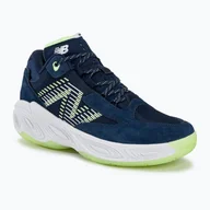 Buty sportowe męskie - Buty do koszykówki New Balance Fresh Foam BB v2 navy/lime - miniaturka - grafika 1