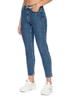 Spodenki damskie - Calvin Klein Dżinsy - Skinny fit - w kolorze niebieskim - miniaturka - grafika 1