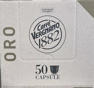 VERGNANO ORO Nespresso kaps. 50 szt. - Kawa w kapsułkach i saszetkach - miniaturka - grafika 1