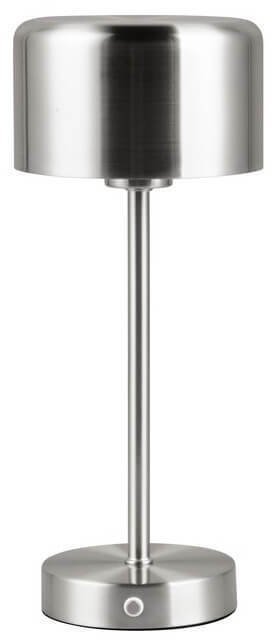 Lampa stołowa Italux Stołowa lampka metalowa KARYA DL107-59151 LED 1W 3000K srebrny mat