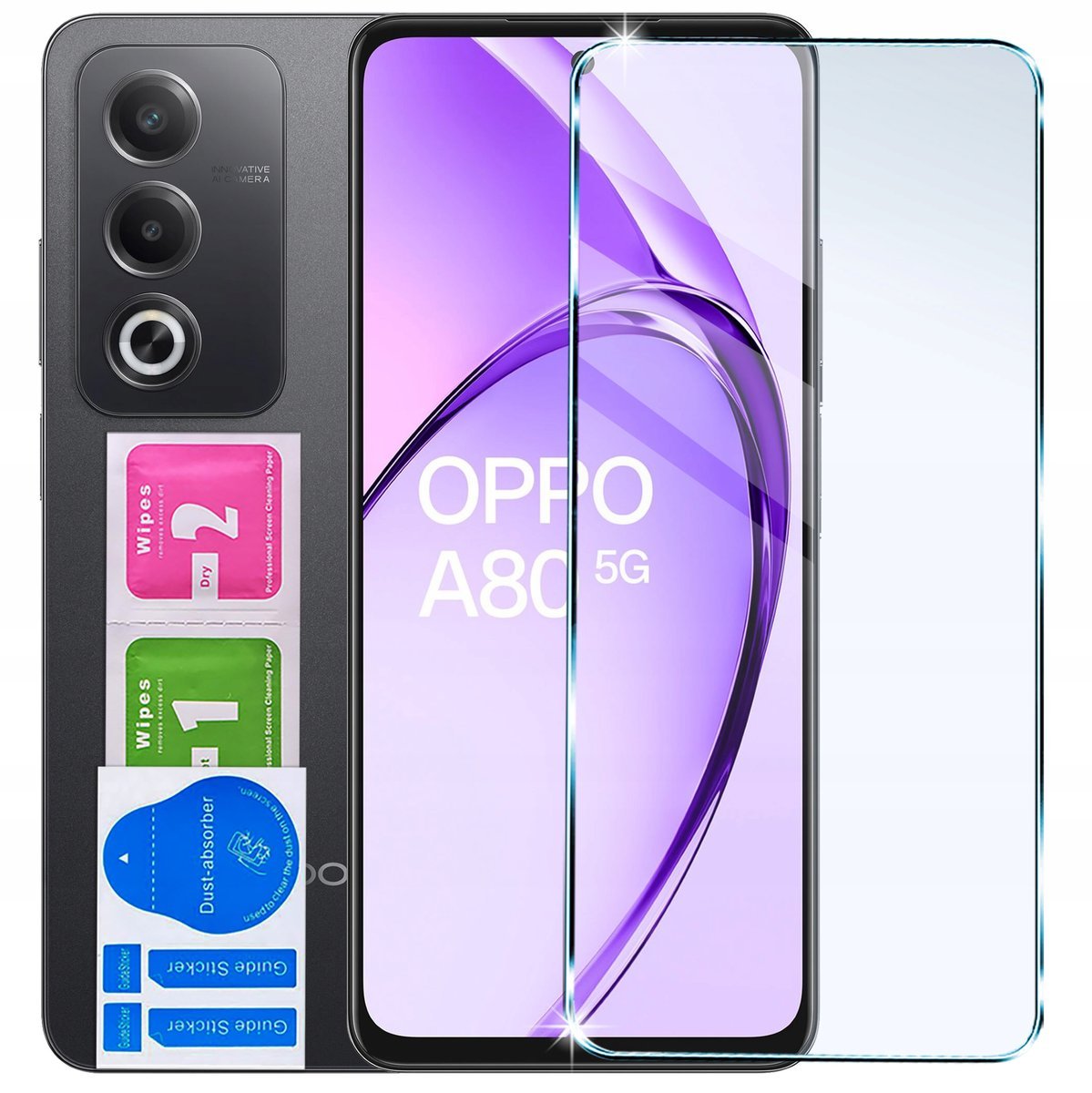 Szkło Hartowane do Oppo A80 5G OCHRONNE SZYBKA 9H