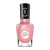 Lakiery do paznokci - Sally Hansen Lakier Miracle Gel 245 Satel-lite Pink 14,7ml - miniaturka - grafika 1
