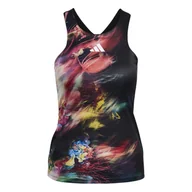 Koszulki sportowe damskie - Damski podkoszulek adidas  Melbourne Tennis Y-Tank Top Multicolor/Black M - miniaturka - grafika 1