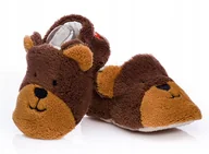 Buty dla dziewczynek - Buciki niemowlęce w formie misia niechodki 6-12 m. - miniaturka - grafika 1