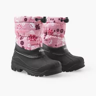 Buty dla dziewczynek - Śniegowce dla dzieci Reima Nefar grey pink - 32 - miniaturka - grafika 1