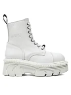 Glany damskie - NEW ROCK Glany M-MILI083CM-C56 Biały - miniaturka - grafika 1