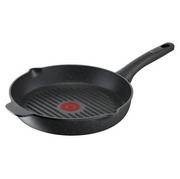 Patelnie - Patelnia Tefal Black Stone Grill 26cm E2434055 - miniaturka - grafika 1