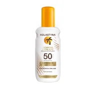Balsamy i kremy do opalania - Kolastyna Ochrona i Opalanie ultra nawilżająca emulsja do opalania SPF50 150ml - miniaturka - grafika 1