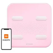 Wagi łazienkowe - Yunmai S M1805 Różowy - miniaturka - grafika 1