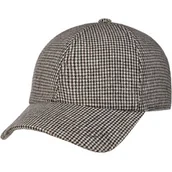 Czapki i chusty sportowe męskie - Czapka Fine Houndstooth by Lipodo, beżowo-brązowy, L (58-59 cm) - miniaturka - grafika 1