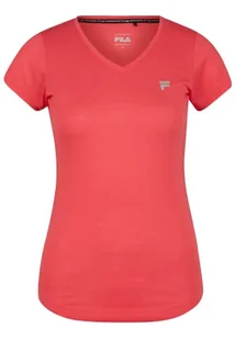 Fila Damska koszulka Rostow, Róż czerwień, XL - Koszulki i topy damskie - miniaturka - grafika 1
