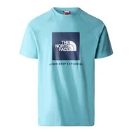 Koszulki sportowe męskie - Koszulka The North Face Redbox 0A3BQOIWO1 - niebieska - miniaturka - grafika 1