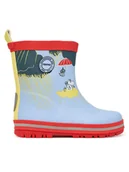 Buty dla dziewczynek - Reima Kalosze Moomin Magisk Rain Boots 5400001B-61A1 Niebieski - miniaturka - grafika 1