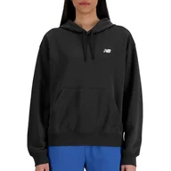 Bluzy damskie - Bluza damska New Balance WT41507BK - czarna - miniaturka - grafika 1