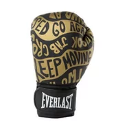 Rękawice bokserskie - EVERLAST RĘKAWICE BOKSERSKIE EV2150 SPARK BLACK/GOLD - 10 oz. - miniaturka - grafika 1