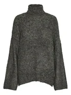 Swetry damskie - Pieces Sweter w kolorze khaki - miniaturka - grafika 1