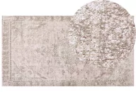 Dywany - Dywan bawełniany 80x150 cm różowy MATARIM - miniaturka - grafika 1