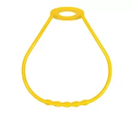 Akcesoria do oświetlenia - Uchwyt żyrandola plastik żółty - miniaturka - grafika 1