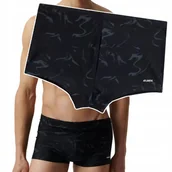 Kąpielówki męskie - Kąpielówki Męskie Dopasowane Bokserki Kąpielowe na Basen ATLANTIC - XL - miniaturka - grafika 1