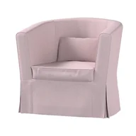 Pokrowce na meble - Dekoria Pokrowiec na fotel Ektorp Tullsta pastelowy róż 79 x 69 x 78 cm Amsterdam 665-704-51 - miniaturka - grafika 1