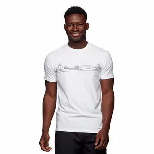 Koszulki męskie - Męska koszulka Black Diamond Desert Lines T-shirt white - L - grafika 1