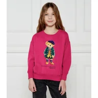 Bluzy dla dziewczynek - POLO RALPH LAUREN Bluza Relaxed fit - miniaturka - grafika 1
