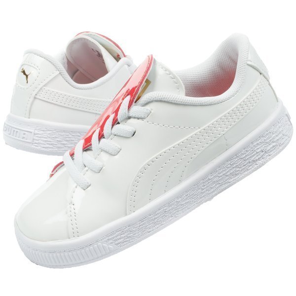 Buty Dziecięce Sportowe Puma Basket Crush Patent Baby [369675 01]-32